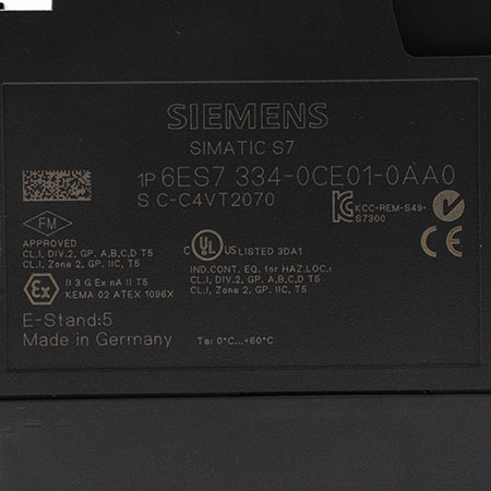 6ES7334-0CE01-0AA0 Модуль ввода-вывода Siemens