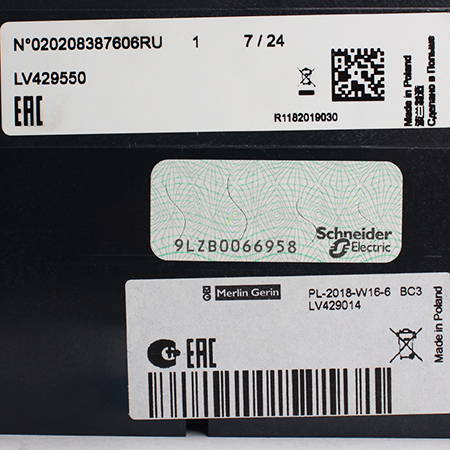 LV429550 Выключатель автоматический Schneider Electric