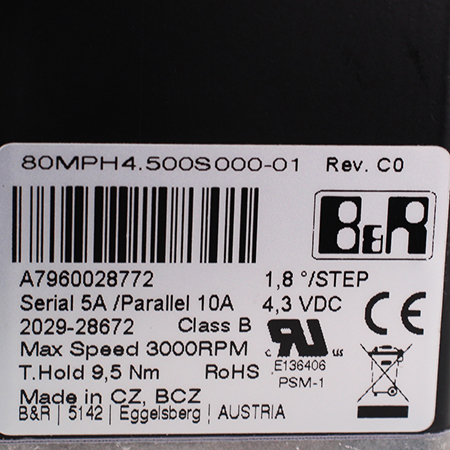 80MPH4.500S000-01 Двигатель гибридный B&R