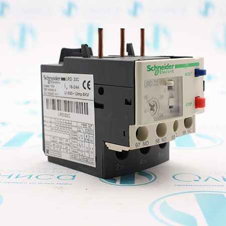 LRD22 C Реле перегрузки Schneider Electric