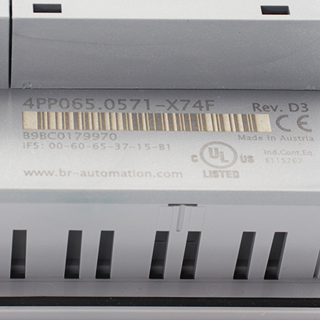 4PP065.0571-X74F Панель B&R