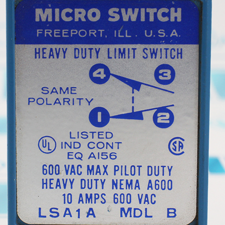 LSA1A MDL Выключатель концевой Honeywell (б/у)