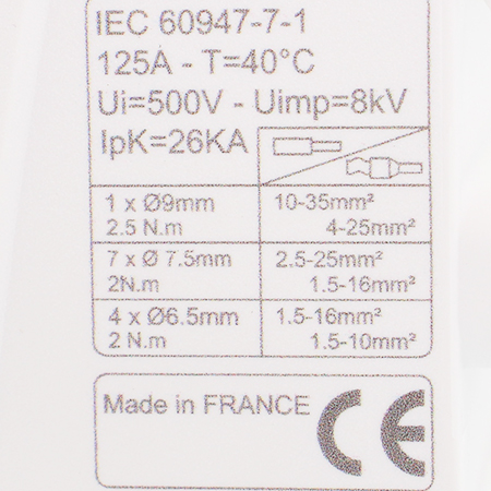 LGY412548 Блок распределительный винтовой Schneider Electric