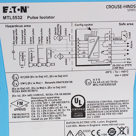 MTL5532 Изолятор импульсный Eaton/MTL