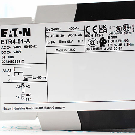 ETR4-51-A Реле времени Eaton