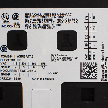3RT2024-1BB40 Контактор Siemens