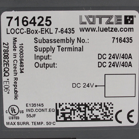 LOCC-BOX-EKL 7-6435 Предохранитель электронный Lutze