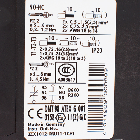 3RU1136-4HB0 Реле перегрузки Siemens