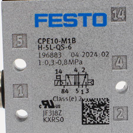 CPE10-M1BH-5L-QS-6 Распределитель с электромагнитным управлением Festo