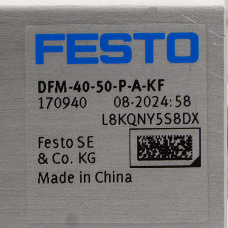 DFM-40-50-P-A-KF Пневмоцилиндр с направляющей Festo