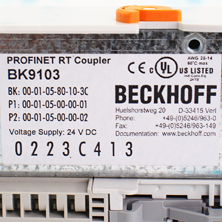 BK9103 Контроллер шинный Весkhоff