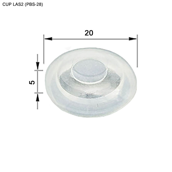 LAS2(PBS-28) D=16 mm cup