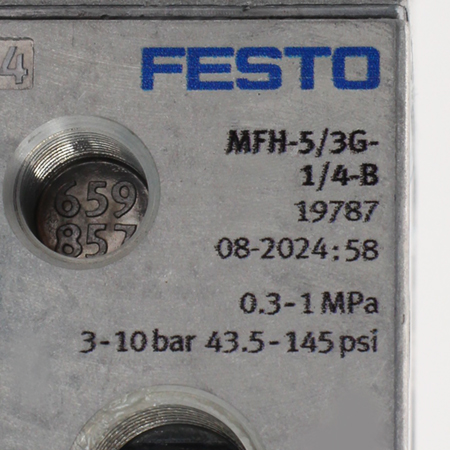 MFH-5/3G-1/4-B Распределитель с электроуправлением Festo