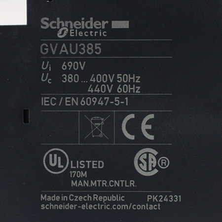GVAU385 Расцепитель минимального напряжения Schneider Electric