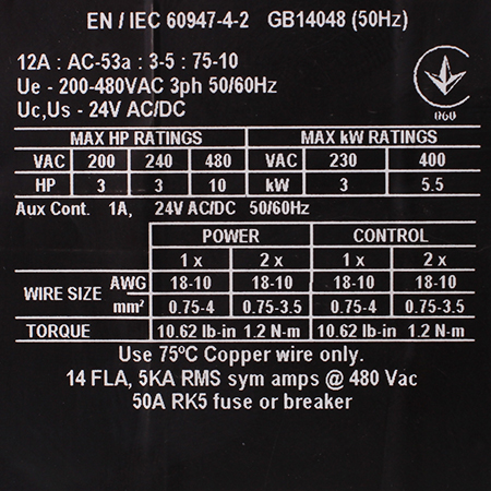 DS7-34DSX012N0-D Устройство плавного пуска Eaton (на запчасти)