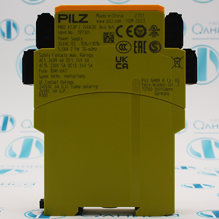 PNOZ X2.8P C 24VACDC 3N/O 1N/C 787301 Реле безопасности PILZ