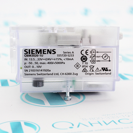 QBM3020-1U Датчик давления Siemens