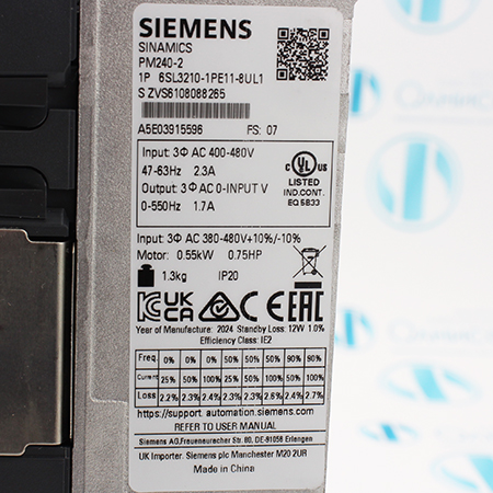 6SL3210-1PE11-8UL1 Модуль силовой Siemens