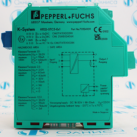 KFD2-STC5-EX1 Барьер искрозащиты Pepperl Fuchs