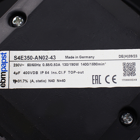 S4E350-AN02-43 Вентилятор Ebmpapst