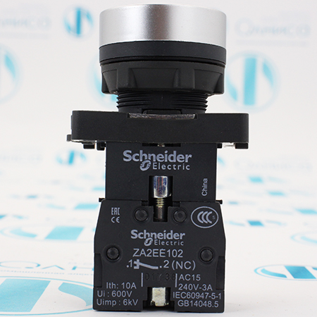 XA2EH042 Кнопка с фиксацией красная Schneider Electric