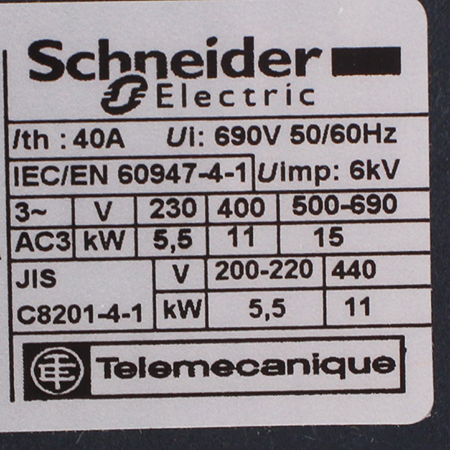 LC1D25BD Контактор Schneider Electric