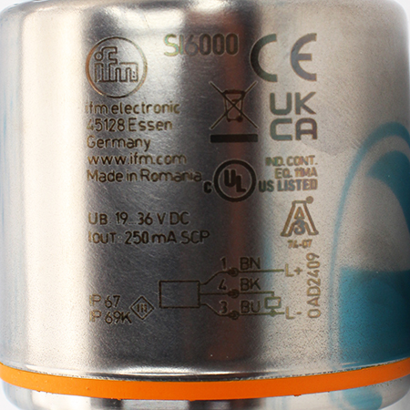 SI6000 Датчик потока для гигиенических сред IFM