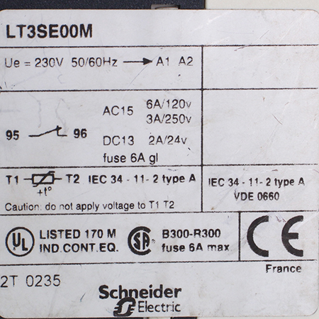 LT3SE00M Реле защитное автоматическое Schneider Electric/Telemecanique