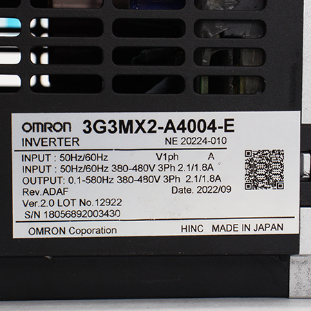 3G3MX2-A4004-E Преобразователь частотный Omron