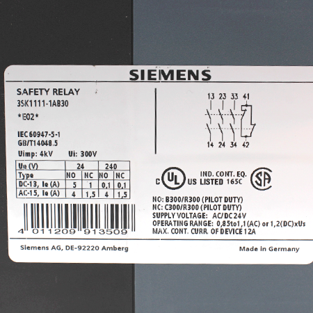 3SK1111-1AB30 Модуль базовый Siemens