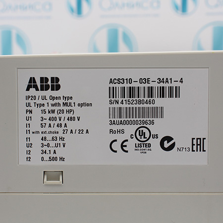 ACS310-03E-34A1-4 Преобразователь частоты ABB