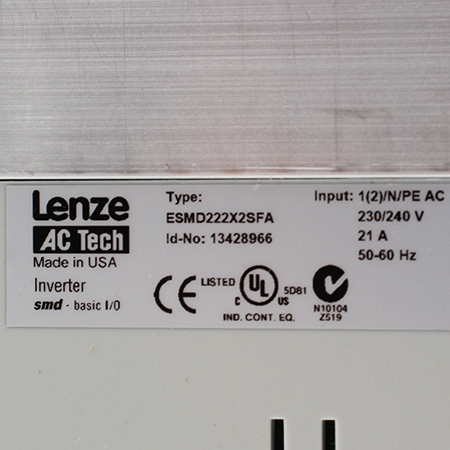 ESMD222X2SFA Преобразователь частоты LENZE