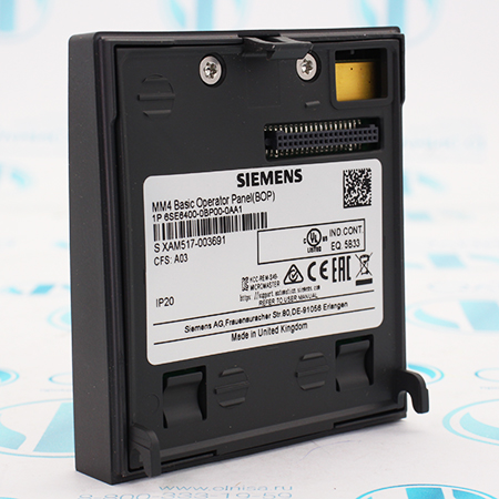 6SE6400-0BP00-0AA1 Панель оператора базовая Siemens