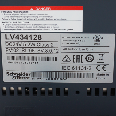 LV434128 Терминал диалоговый Schneider Electric