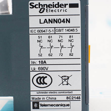 LANN04N Контактор вспомогательный Schneider Electric/Telemecanique (с хранения)