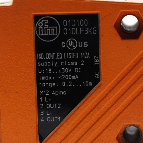 O1D100 Датчик расстояния IFM (б/у)