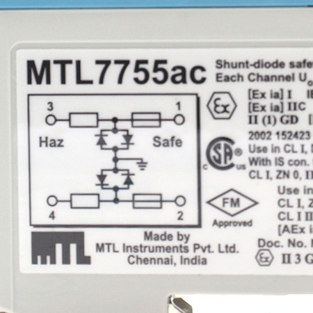 MTL7755AC Барьер искробезопасности Eaton/MTL