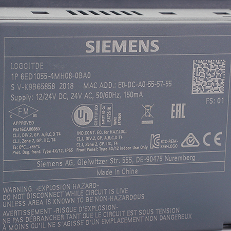 6ED1055-4MH08-0BA0 Дисплей текстовый Siemens