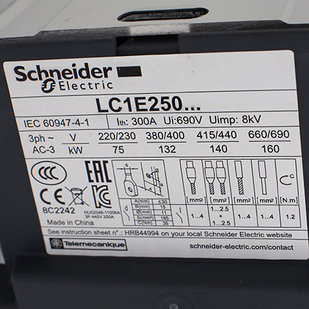 LC1E250M5 Контактор Schneider Electric
