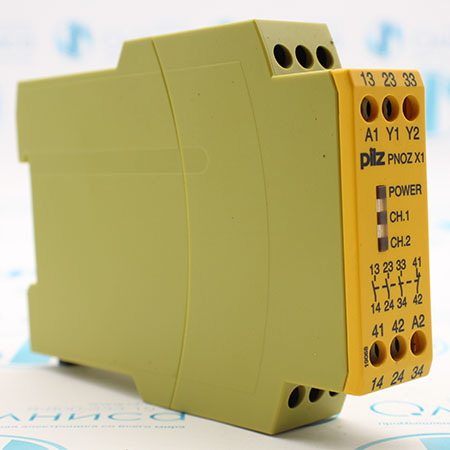 PNOZ X1 24VAC/DC 3N/O 1N/C 774300 Реле безопасности Pilz