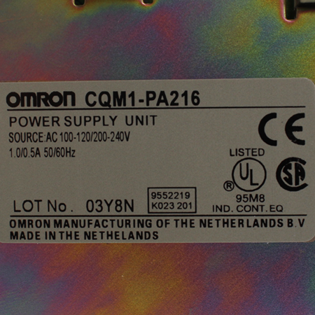 CQM1-PA216 Блок питания Omron