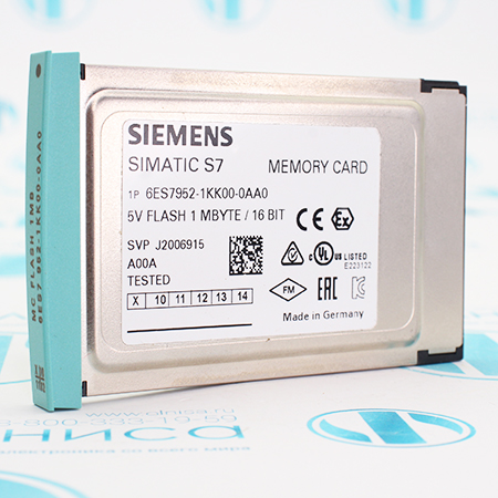 6ES7952-1KK00-0AA0 Карта памяти Siemens