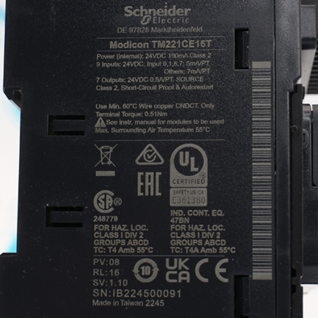 TM221CE16T Блок базовый компактный Schneider Electric