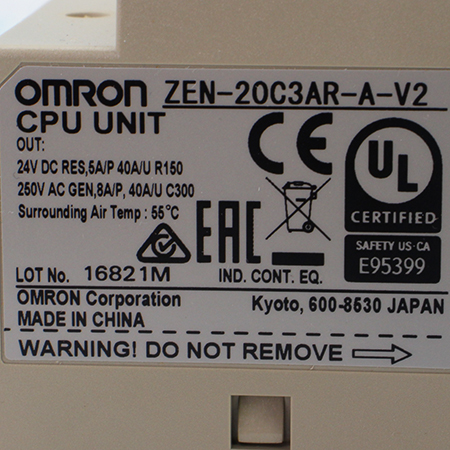 ZEN-20C3AR-A-V2 Реле программируемое Omron