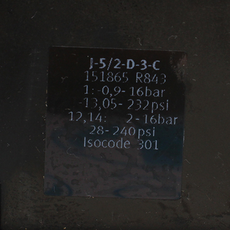 J-5/2-D-3-C Распределитель с пневматическим управлением Festo