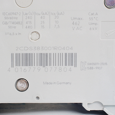 2CDS383001R0404 Выключатель автоматический ABB