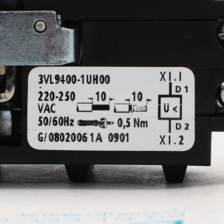 3VL9400-1UH00 Расцепитель минимального напряжения Siemens