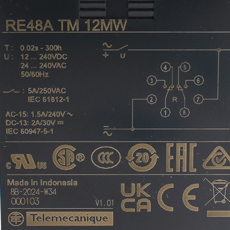 RE48ATM12MW Реле времени Schneider Electric