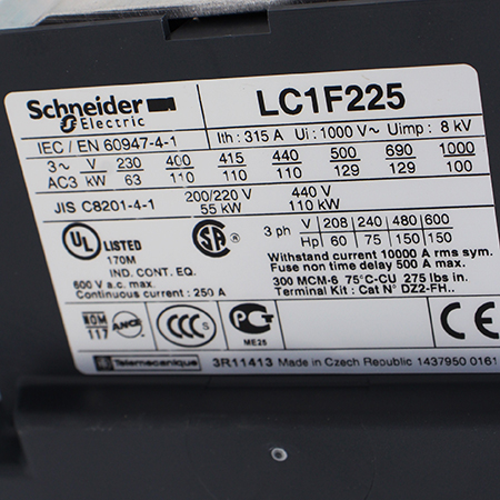 LC1F225P7 Контактор Schneider Electric