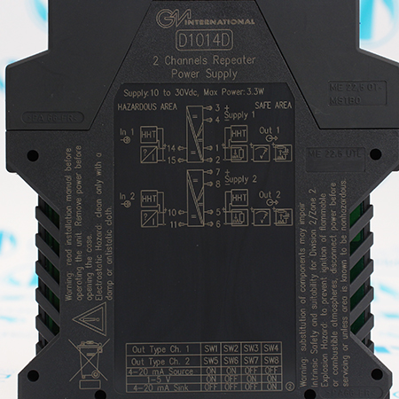 D1014D Модуль искрозащиты с гальваническим разделением GM International (с хранения)